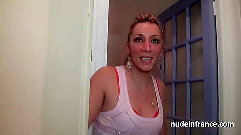 French Arab Milf Hard Double Penetrated And Jizzed On Tits