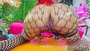 Busty Goth Babe Ms Red X Receives Deep Pounding