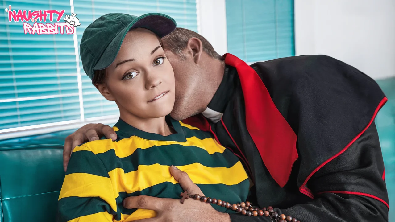 [Tomboyz] Melia Avelin – Holy Uniform Inspection: She Tried to Hide Her Female Body, But The Priest Knows Best